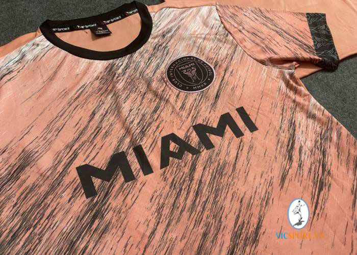 ÁO INTER MIAMI HỒNG PHẤN 22-23 IN CHO KHÁCH - Hình ảnh 2