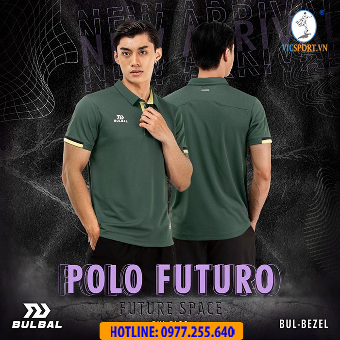 ÁO POLO DI CHUYỂN FUTURO XÁM