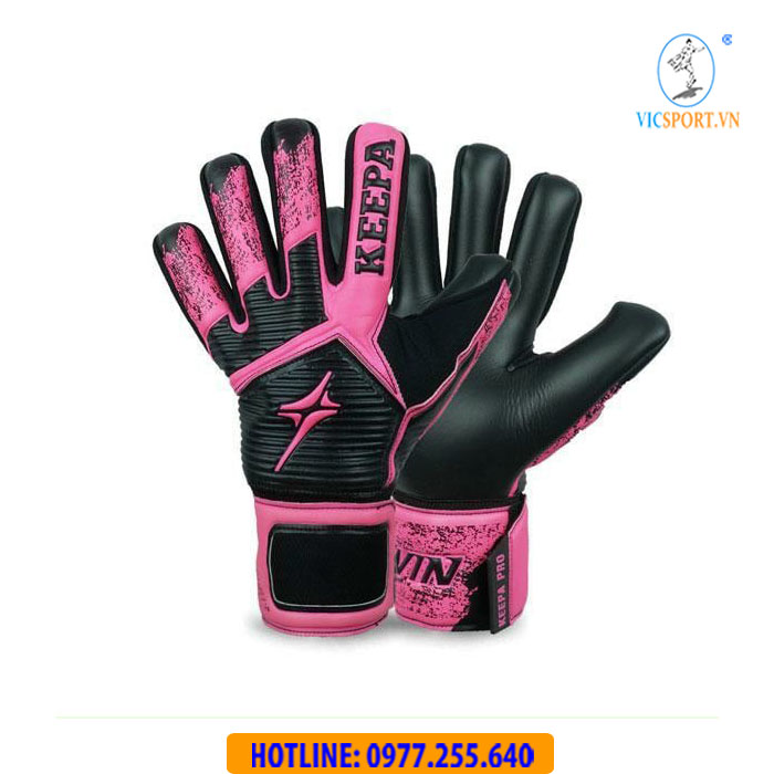 GĂNG TAY THỦ MÔN IWIN KEEPA PRO GK01 MÀU ĐEN HỒNG