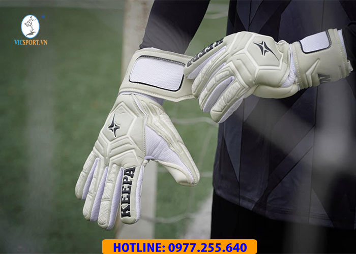 GĂNG TAY THỦ MÔN IWIN KEEPA PRO GK02 MÀU TRẮNG - Hình ảnh 7