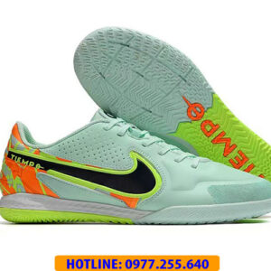 Giày đá banh Nike React Tiempo Legend 9 Pro đế IC màu xanh ngọc