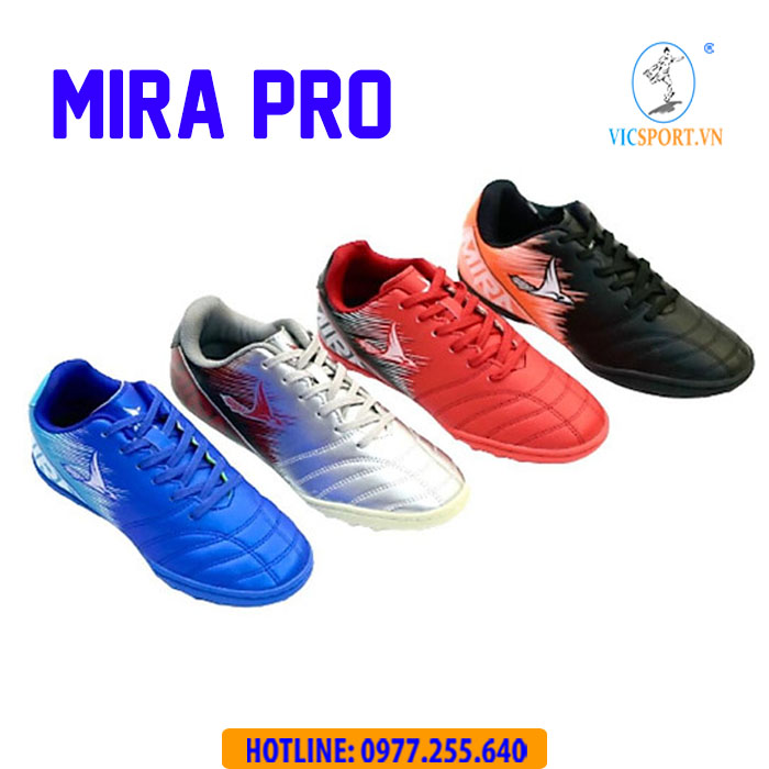 GIÀY ĐÁ BANH MIRA PRO MÀU ĐỎ - Hình ảnh 2