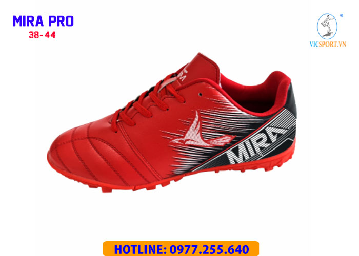 GIÀY ĐÁ BANH MIRA PRO MÀU ĐỎ - Hình ảnh 6