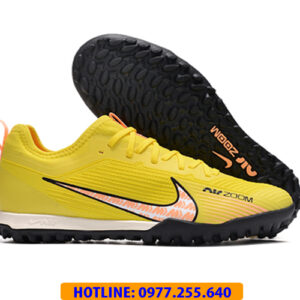GIÀY ĐÁ BANH NIKE AIR ZOOM MERCURIAL VAPOR 15 ACADEMY CỔ THUN TF MÀU VÀNG