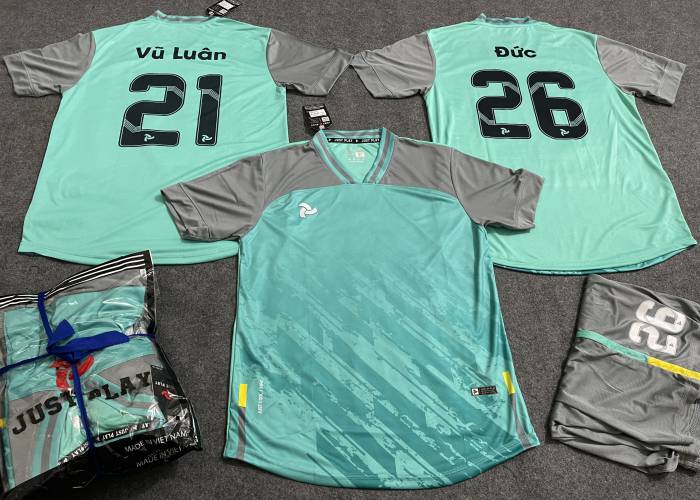 ÁO DRAGON XANH NGỌC IN CHO KHÁCH - Hình ảnh 3