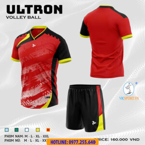 BỘ BÓNG CHUYỀN NỮ ULTRON ĐỎ