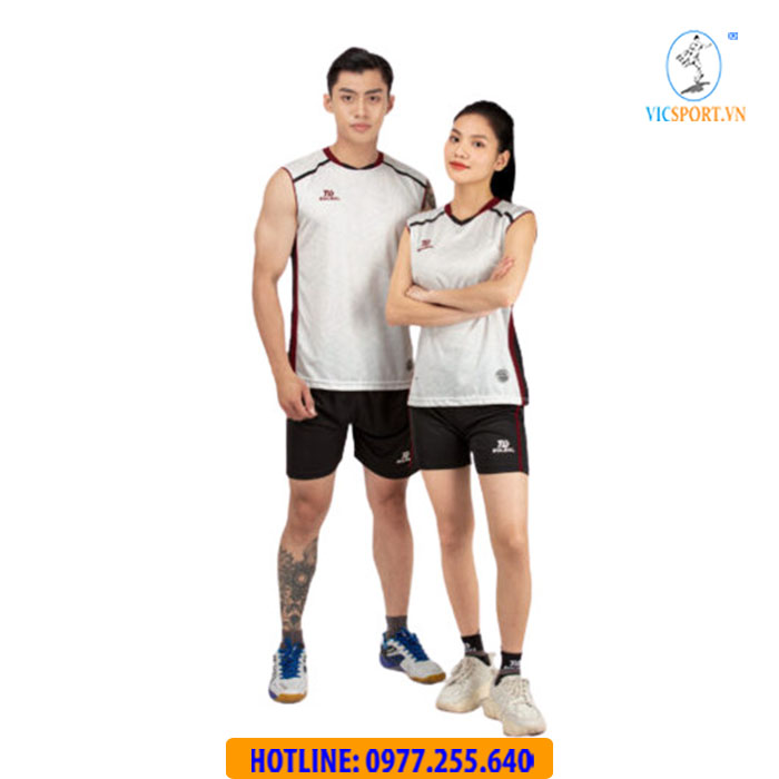 ÁO BÓNG CHUYỀN NỮ BULBAL ASTERI MÀU TRẮNG - Hình ảnh 2