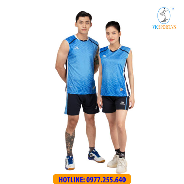 ÁO BÓNG CHUYỀN NỮ BULBAL ASTERI MÀU XANH DA - Hình ảnh 2