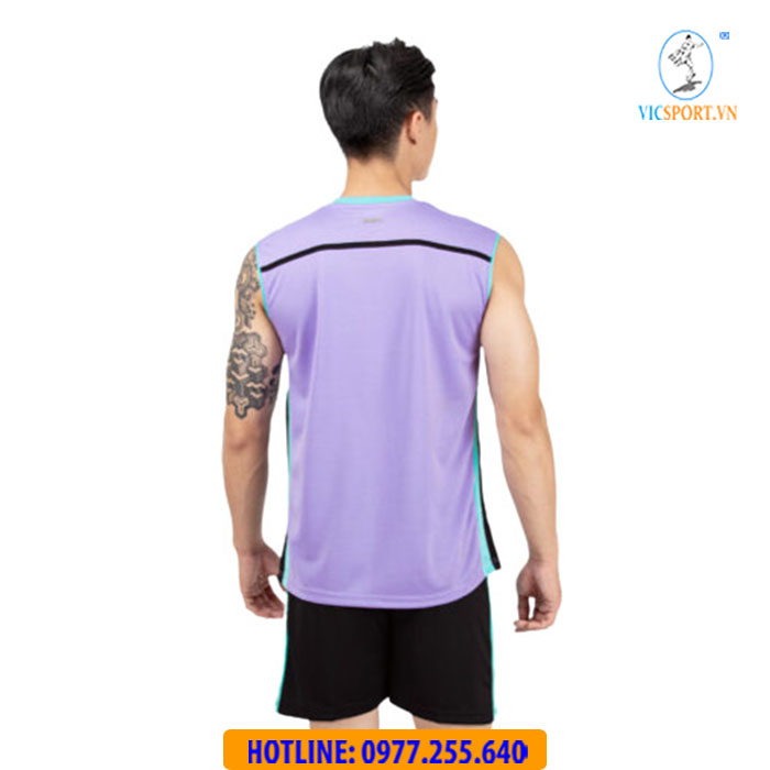 ÁO BÓNG CHUYỀN NAM BULBAL ASTERI MÀU TÍM - Hình ảnh 4