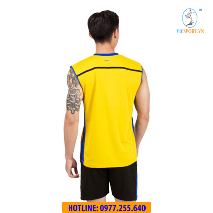 ÁO BÓNG CHUYỀN NAM BULBAL ASTERI MÀU VÀNG - Hình ảnh 4