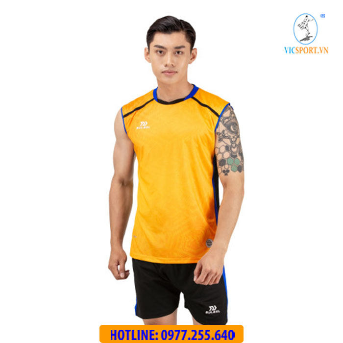 ÁO BÓNG CHUYỀN NAM BULBAL ASTERI MÀU VÀNG