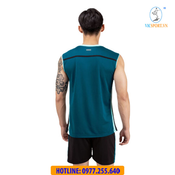ÁO BÓNG CHUYỀN NAM BULBAL ASTERI MÀU XANH NHỚT - Hình ảnh 3