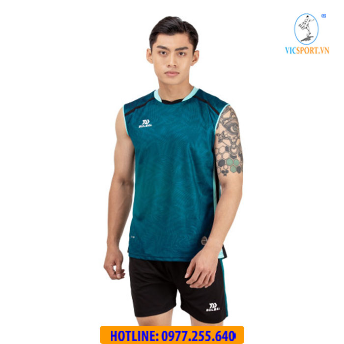 ÁO BÓNG CHUYỀN NAM BULBAL ASTERI MÀU XANH NHỚT