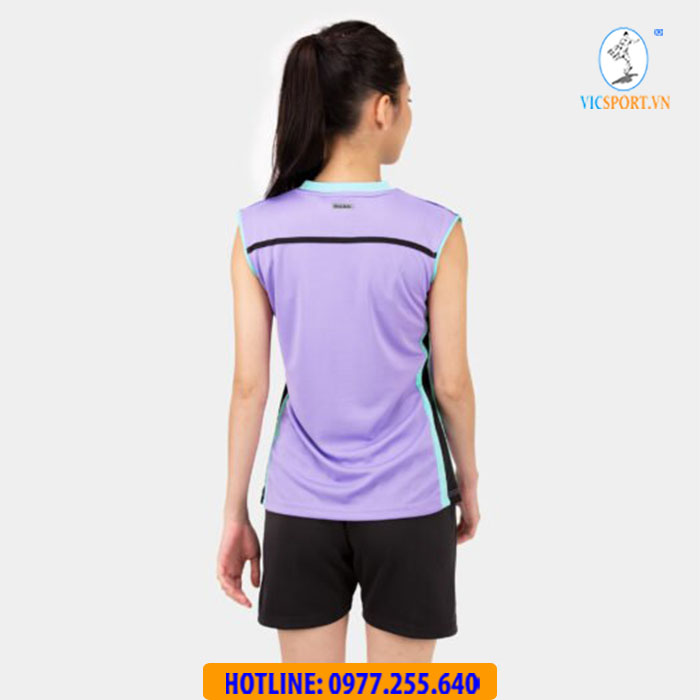 ÁO BÓNG CHUYỀN NỮ BULBAL ASTERI MÀU TÍM - Hình ảnh 3