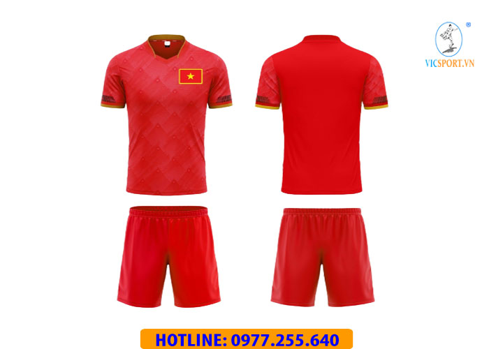 ÁO ĐÁ BANH ĐỘI TUYỂN VIỆT NAM 2022 SÂN NHÀ - Hình ảnh 6