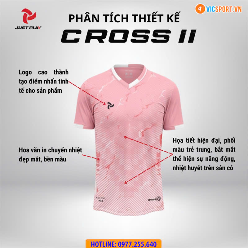 Áo đá banh không logo Justplay Cross 2 - Hình ảnh 27