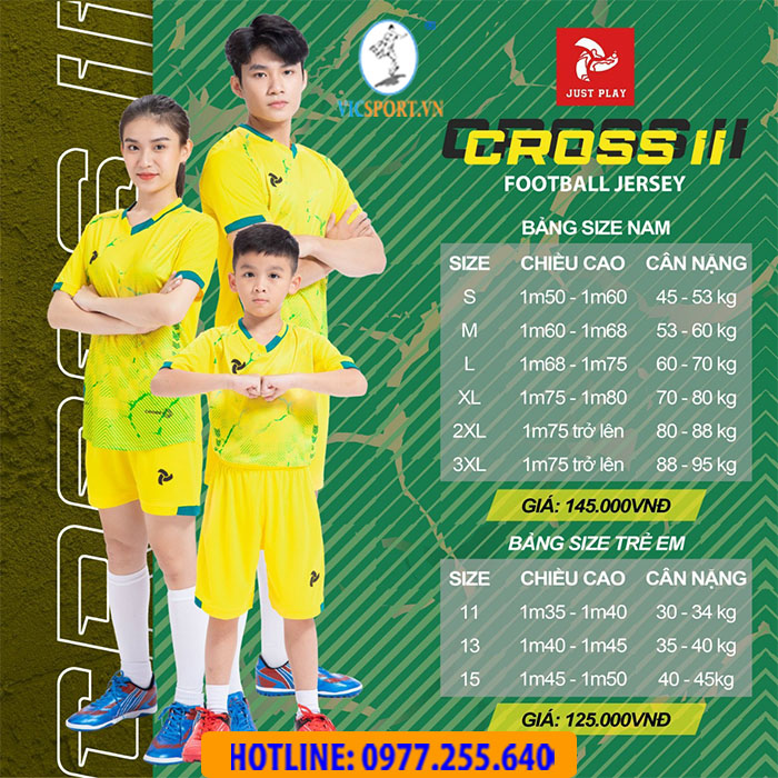 Áo đá banh không logo Justplay Cross 2 - Hình ảnh 25