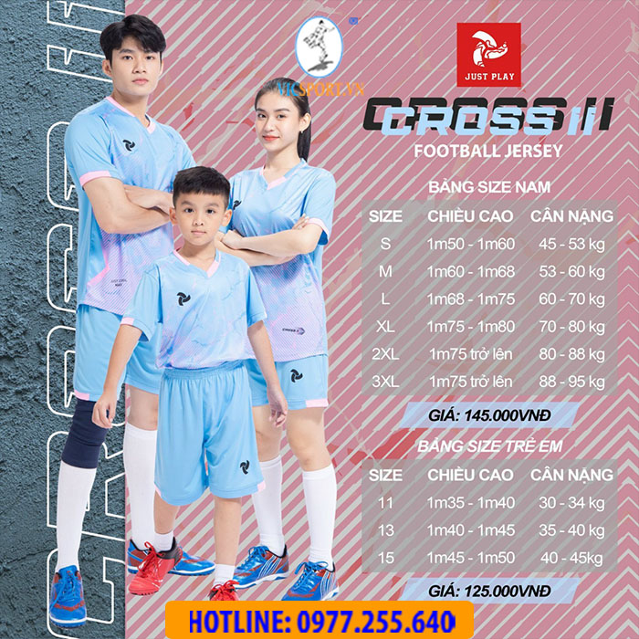 Áo đá banh không logo Justplay Cross 2 - Hình ảnh 26