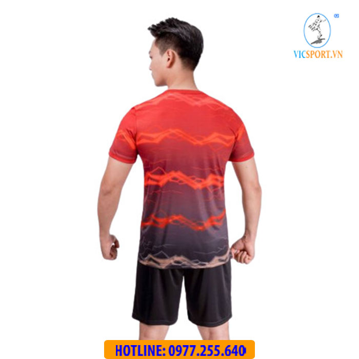 ÁO ĐÁ BANH WIKA CARDI MÀU ĐỎ - Hình ảnh 3
