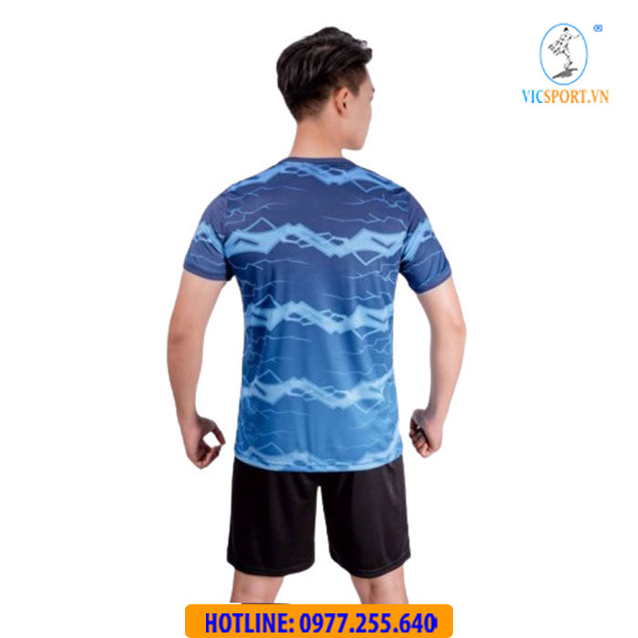 ÁO ĐÁ BANH WIKA CARDI MÀU NAVY - Hình ảnh 4