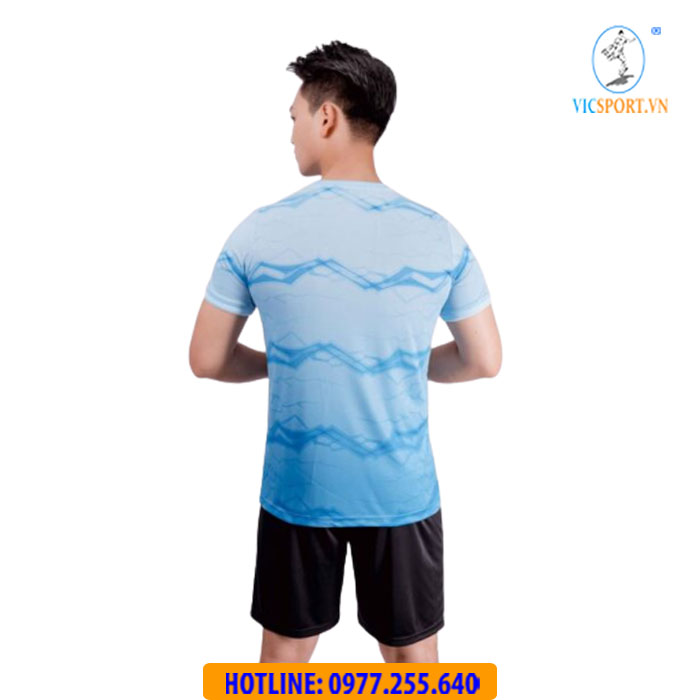 ÁO ĐÁ BANH WIKA CARDI MÀU XANH NGỌC - Hình ảnh 4