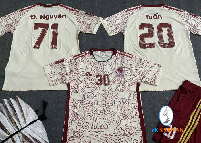 ÁO MEXICO TRẮNG IN CHO KHÁCH - Hình ảnh 6