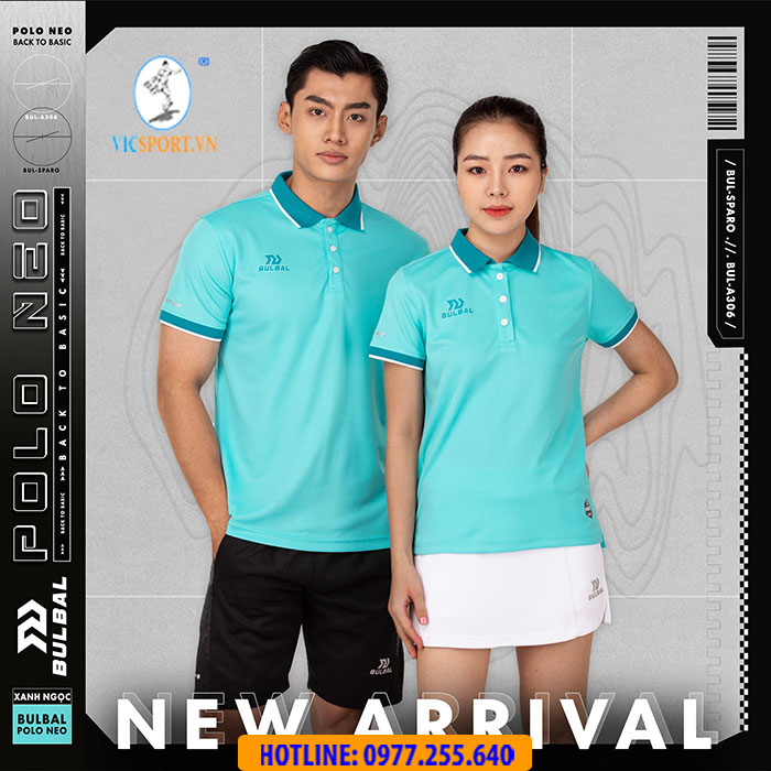 ÁO POLO DI CHUYỂN NỮ BEYONO NEO MÀU XANH NHỚT - Hình ảnh 5