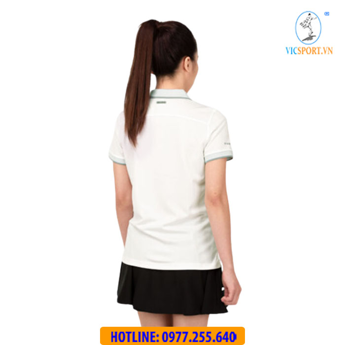 ÁO POLO DI CHUYỂN NỮ BEYONO NEO MÀU TRẮNG - Hình ảnh 3