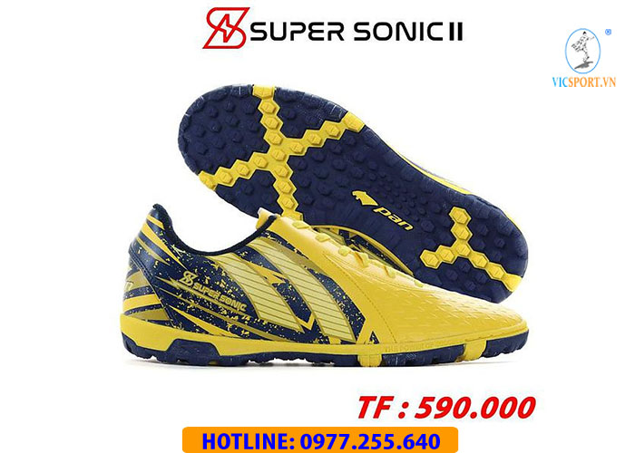 GIÀY PAN THÁI SUPER SONIC 2 TF MÀU VÀNG
