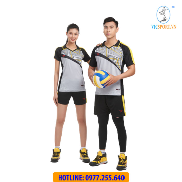 BỘ BÓNG CHUYỀN NỮ BEYONO HEAD MÀU XÁM - Hình ảnh 3