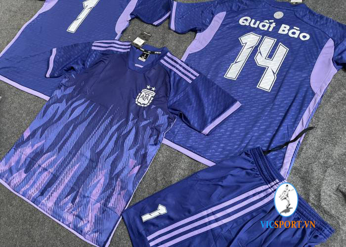 ÁO ARGENTINA TÍM IN CHO KHÁCH - Hình ảnh 2