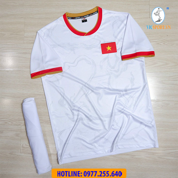 ÁO BÓNG ĐÁ ĐỘI TUYỂN VIỆT NAM AFF CUP 2022 SÂN KHÁCH - Hình ảnh 5