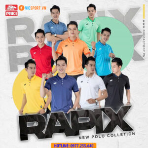 Áo Polo di chuyển Riki Rapix
