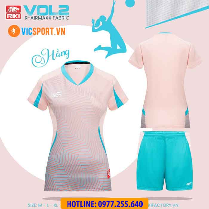 Quần áo bóng chuyền nữ Riki Vol 2 - Hình ảnh 9