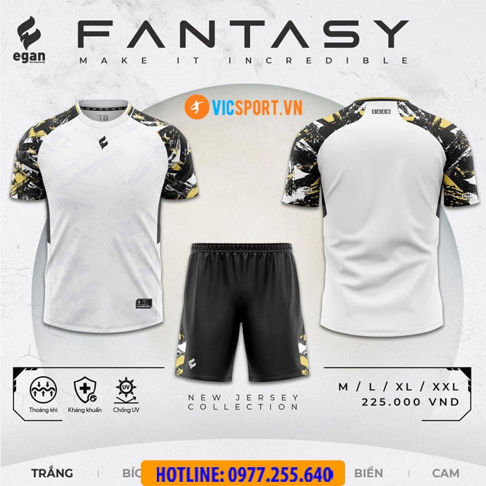 Áo đá banh không logo Egan Fantasy - Hình ảnh 17