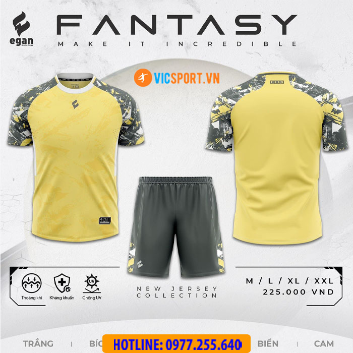 Áo đá banh không logo Egan Fantasy - Hình ảnh 16