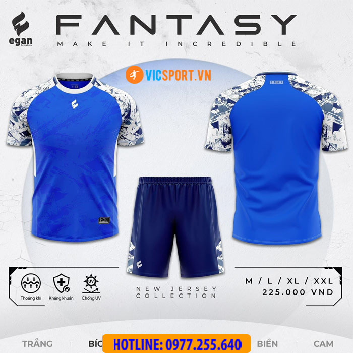 Áo đá banh không logo Egan Fantasy - Hình ảnh 15
