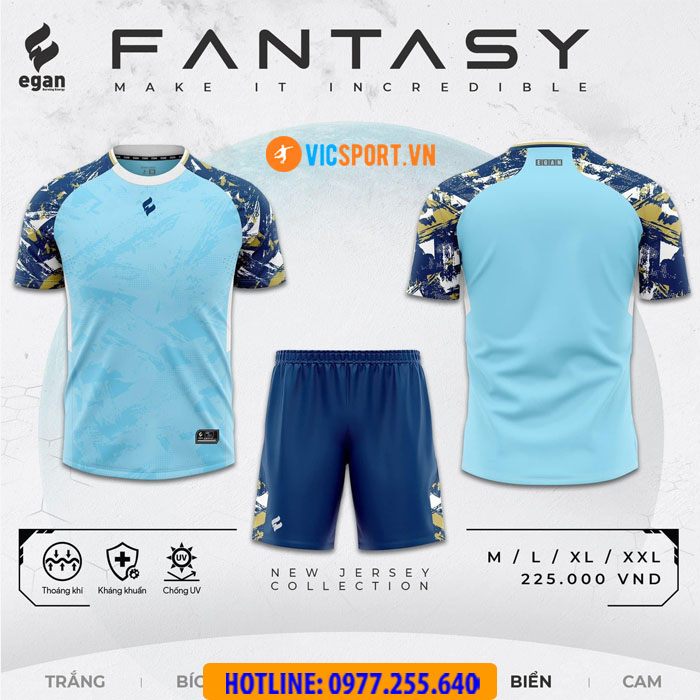 Áo đá banh không logo Egan Fantasy - Hình ảnh 14