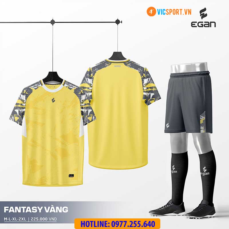 Áo đá banh không logo Egan Fantasy - Hình ảnh 7