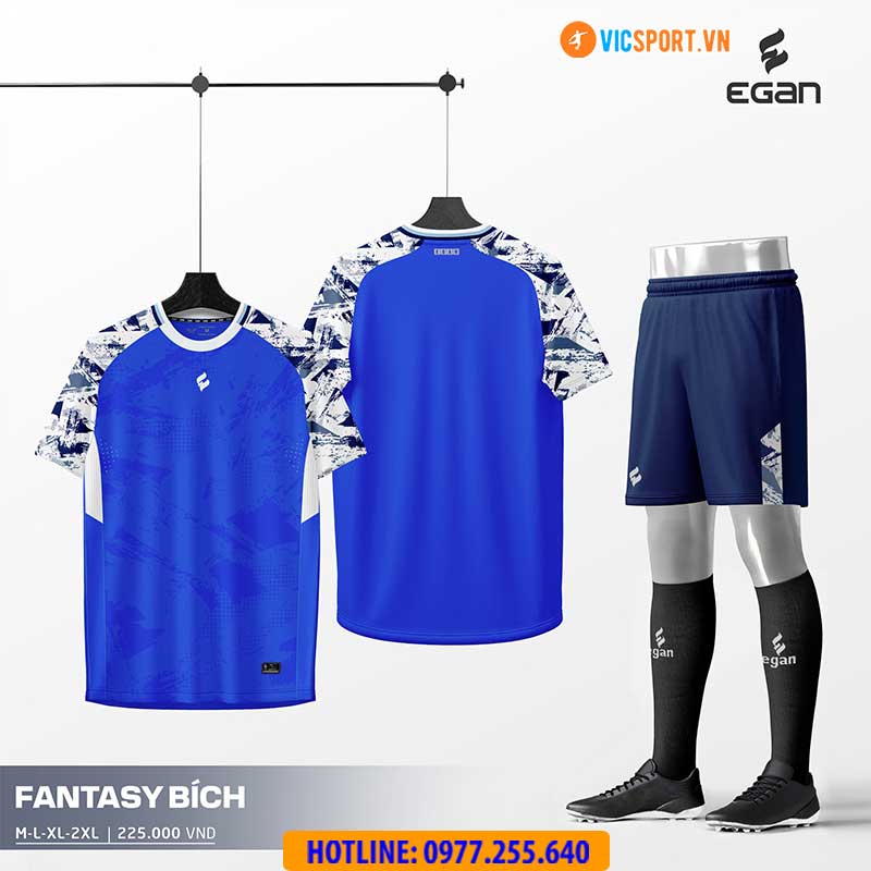 Áo đá banh không logo Egan Fantasy - Hình ảnh 6