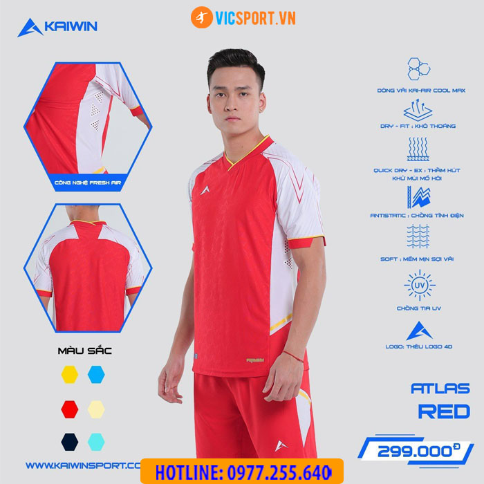 Áo không logo Kaiwin Atlas Premium - Hình ảnh 19