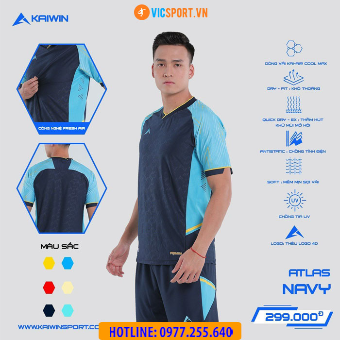 Áo không logo Kaiwin Atlas Premium - Hình ảnh 16