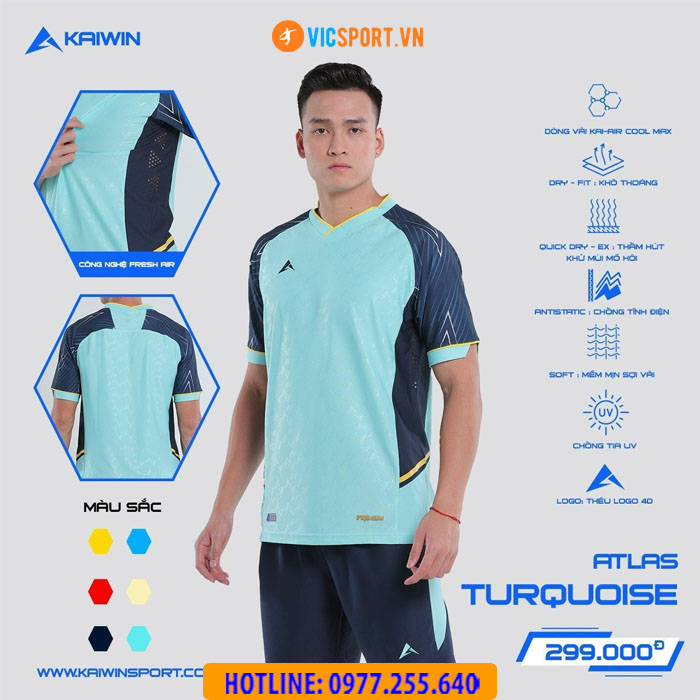Áo không logo Kaiwin Atlas Premium - Hình ảnh 15