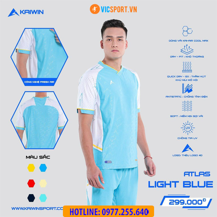 Áo không logo Kaiwin Atlas Premium - Hình ảnh 14