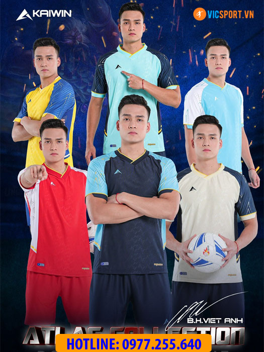 Áo không logo Kaiwin Atlas Premium