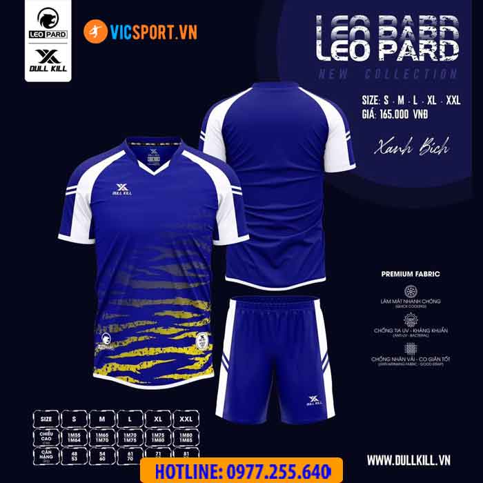 Áo đá banh không logo DullKill Leo Pard - Hình ảnh 3