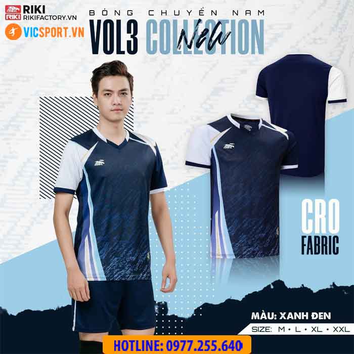 Quần áo bóng chuyền nam Riki Vol 3 - Hình ảnh 3