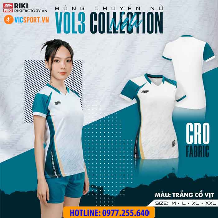 Quần áo bóng chuyền nữ Riki Vol 3 - Hình ảnh 6
