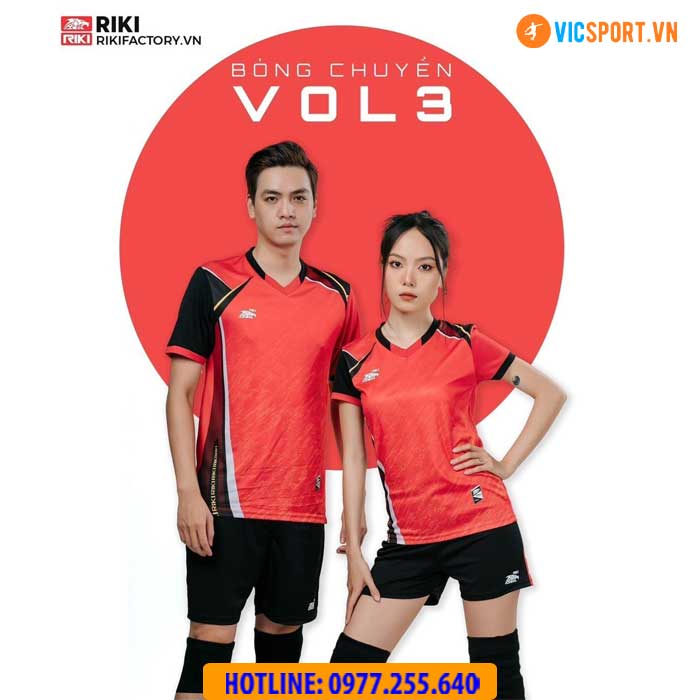Quần áo bóng chuyền nữ Riki Vol 3 - Hình ảnh 8