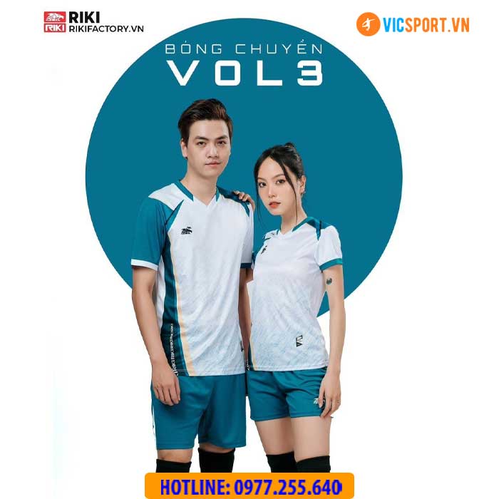 Quần áo bóng chuyền nữ Riki Vol 3 - Hình ảnh 12